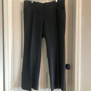 Gap Perfect Trouser Vintage Y2K‎ gray classic boot cut pants size 18R stretch